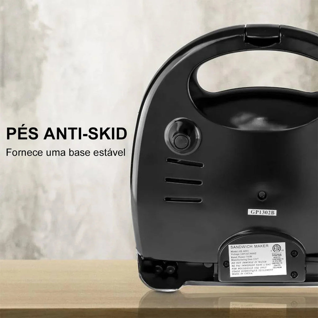 Sanduicheira 3 Em 1 Waffles Multifuncional Lanches Donuts 110v