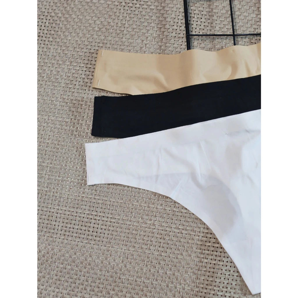 Kit 3 Calcinhas Fio Dental Tanga S/ Costura