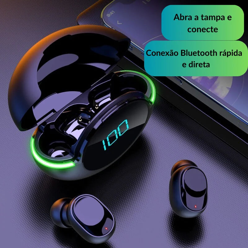 Fone De Ouvido Bluetooth 5.1 - Gamer Y80