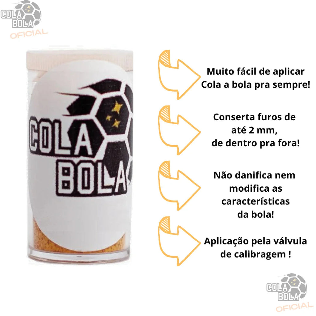 Kit De Bola Cola 10 Tiros - Consertar Bola